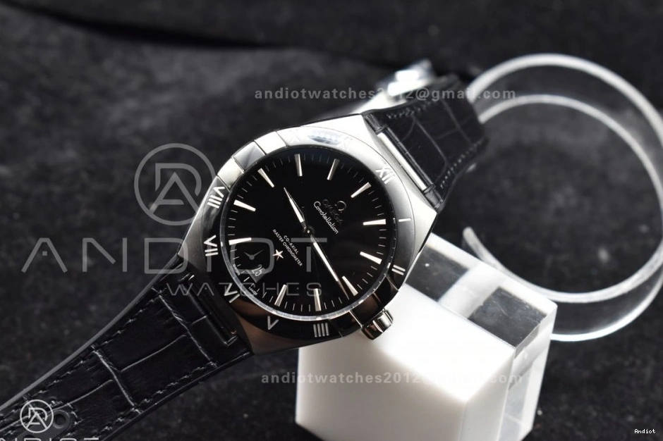 Black SS Black Black 1:1 VSF Strap Super Gummy Best Edition Ceramic on A8900 Clone Dial Constellation 0428